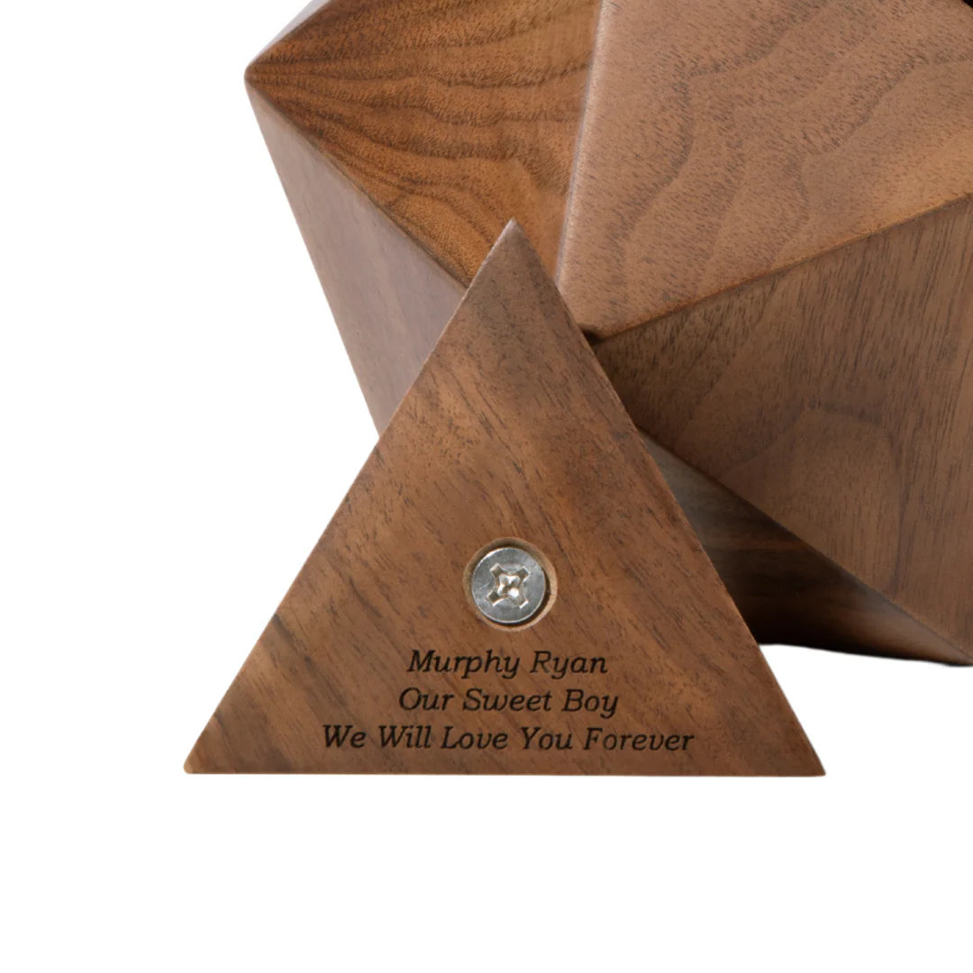 The Bleecker Urn in Walnut - Image 4