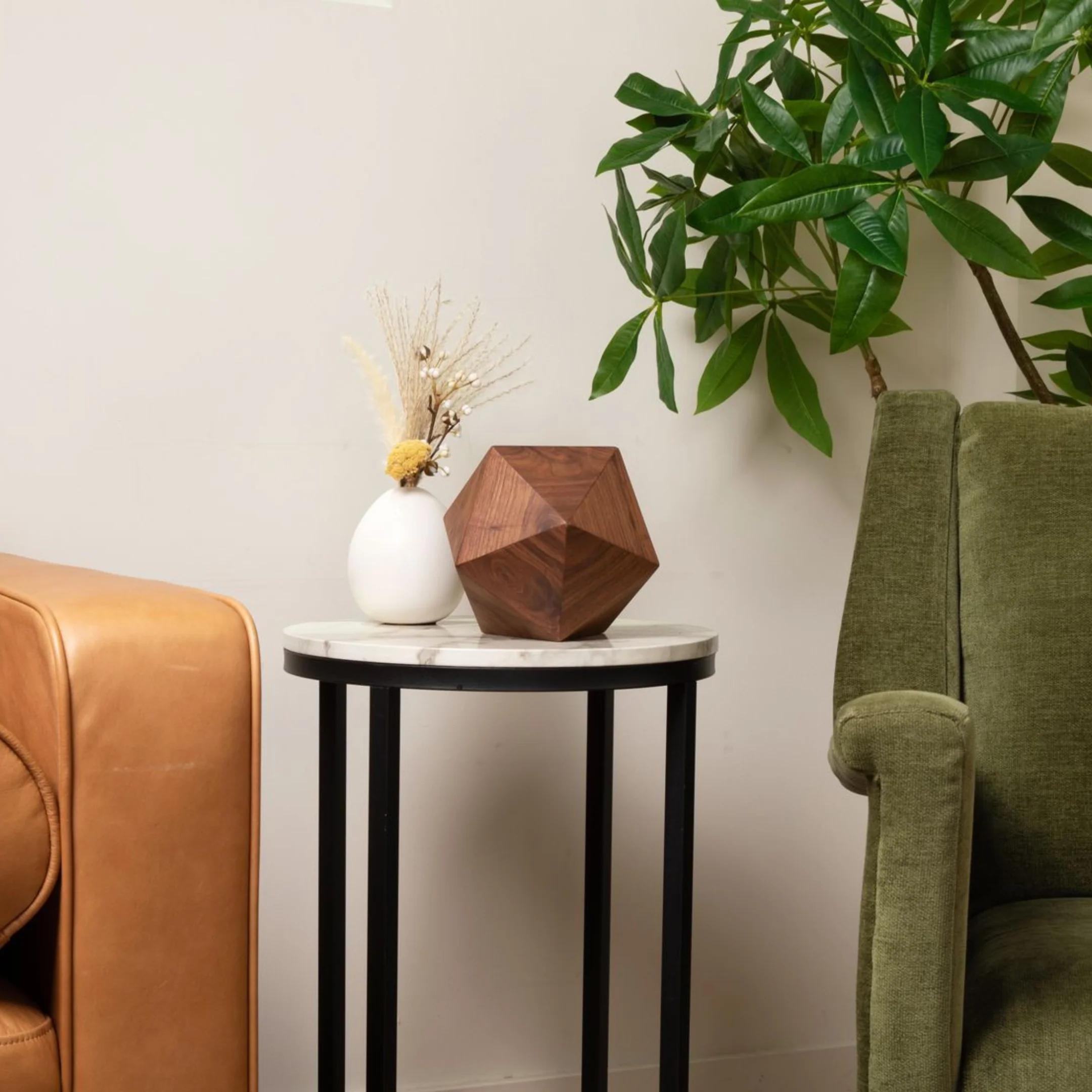 The Bleecker Urn in Walnut - Image 6