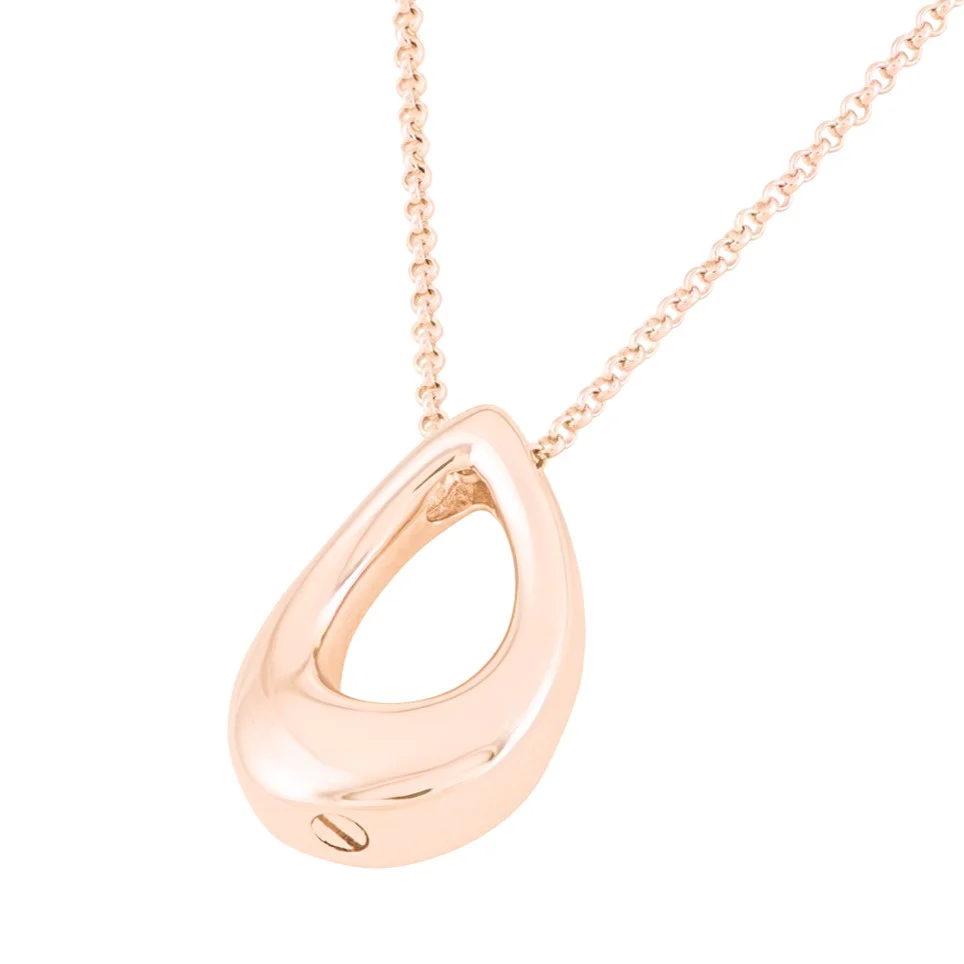 The Hollow Teardrop Cremation Necklace - Image 10