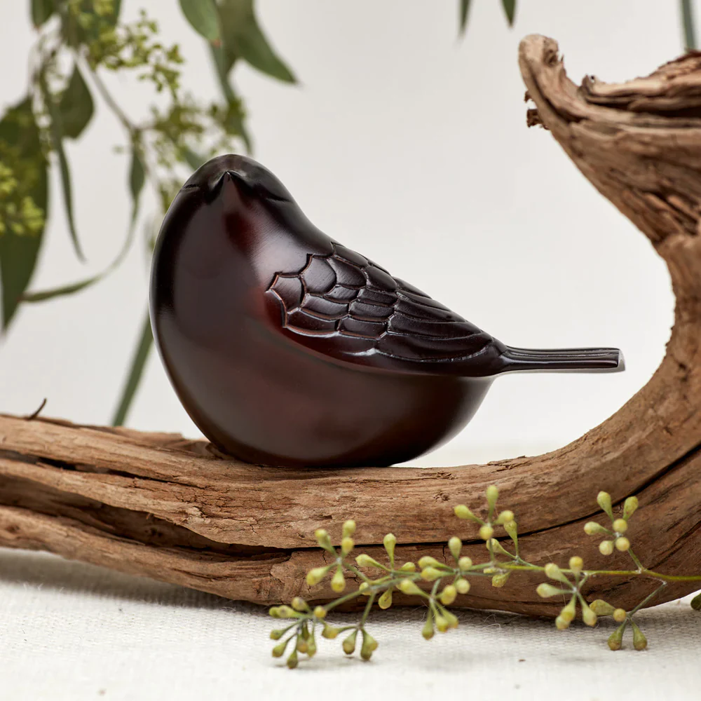 The Lucy Songbird Keepsake Urn in Bronze - Image 6