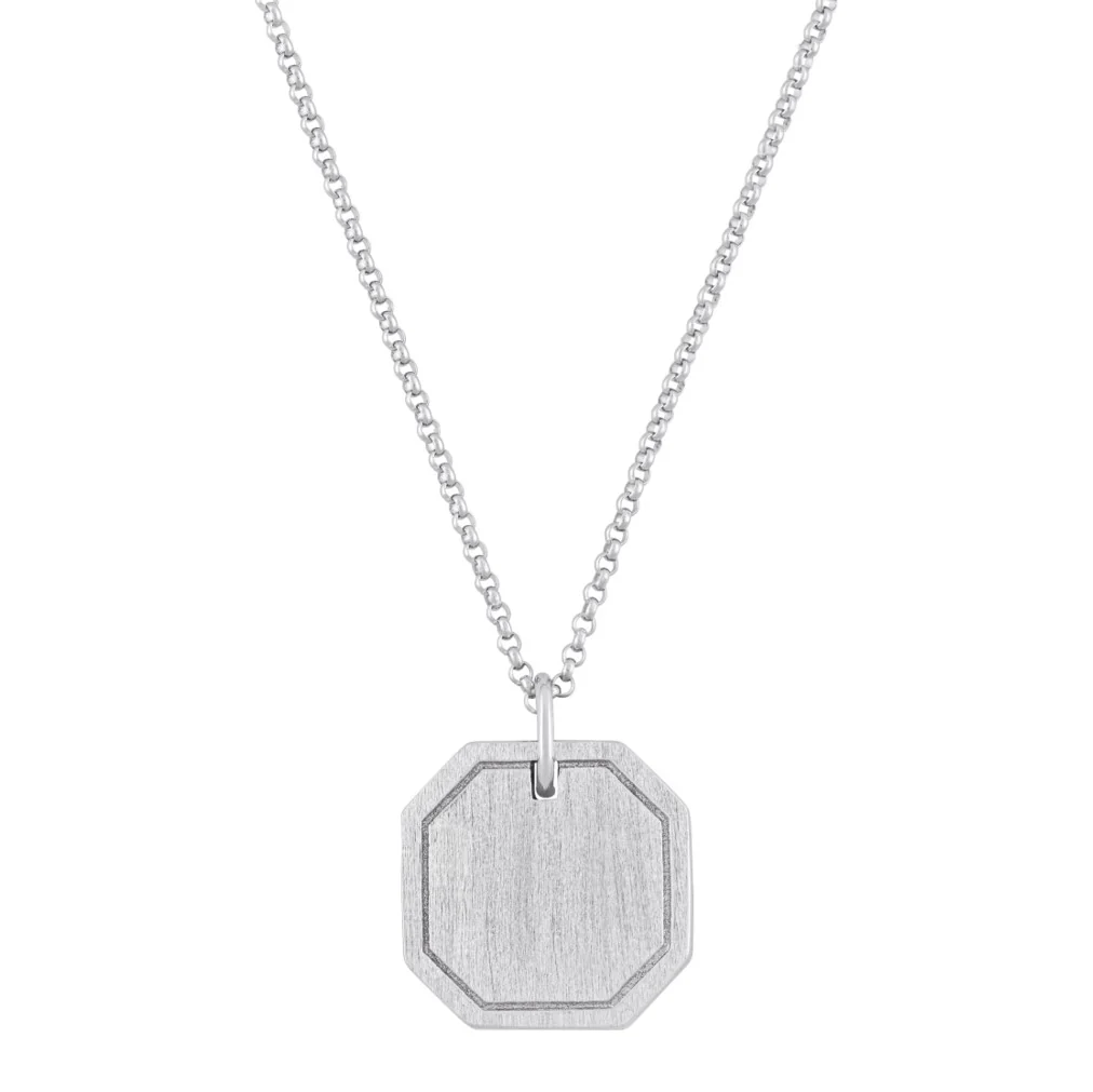 The Octagon Cremation Necklace - Image 3